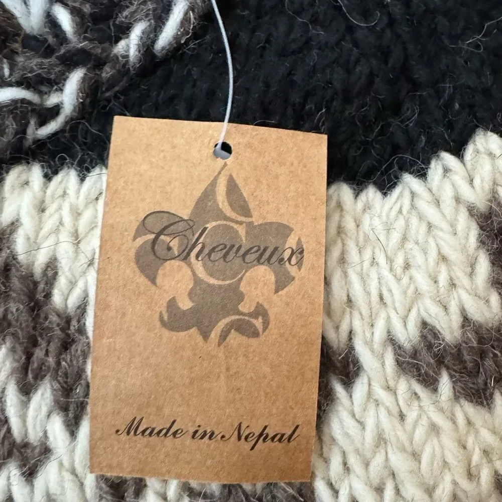 NEW Handcrafted by Nepolis artisisans MohawkBeanie lined Woolen Nepal variety
